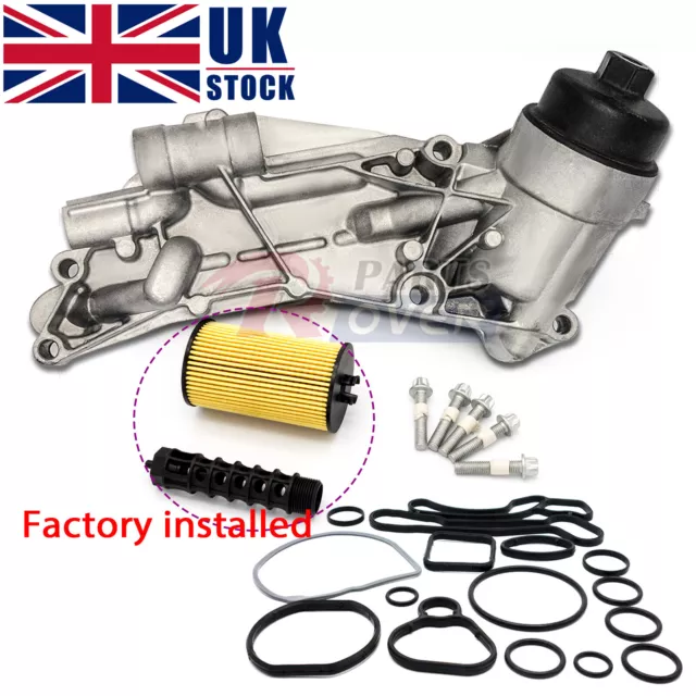 Oil Cooler Filter Housing & Gasket For Vauxhall Astra Vectra Zafira Insignia 1.8
