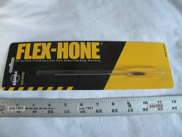 (1) NEW  3/16"  180 grit Flexible Cylinder Hone Bore Diameter Ball Engine Flex