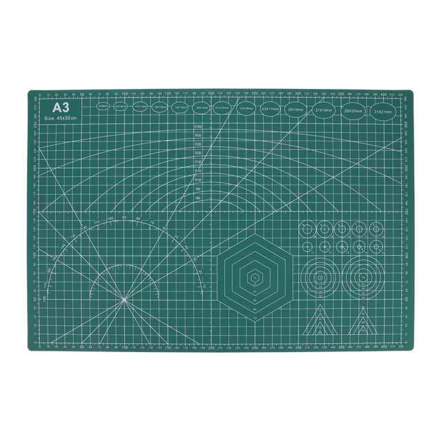 Tagliere Double Side Craft A3 tappetini da taglio per artigianato scrapbooking-proj