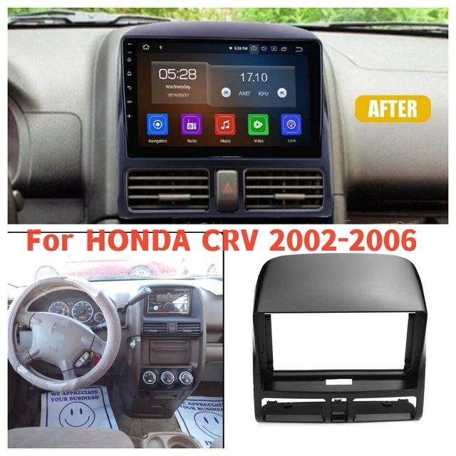 2 DIN FOR HONDA CRV 20022006 Car Stereo Radio Fascia Dash Panel Frame