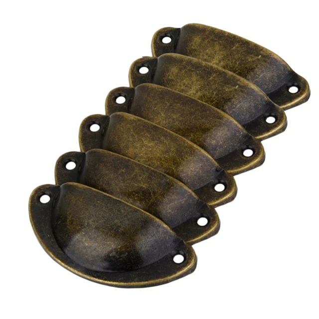 Boutons D'armoire De Tiroir En Laiton Boulette Poignée Porte Ancienne