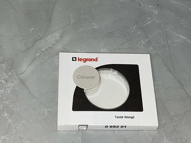 Lot de 10 Plaques Memories simple LEGRAND Céliane Yesterday blanc
