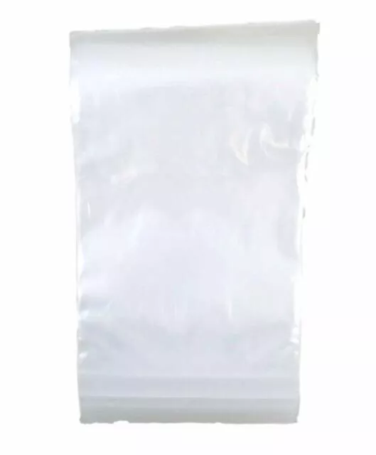100 sacs refermables 4x6 à fermeture éclair transparente en plastique poly verrouillage 2