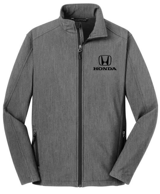 Honda Heather Gray Classic Softshell Jacket