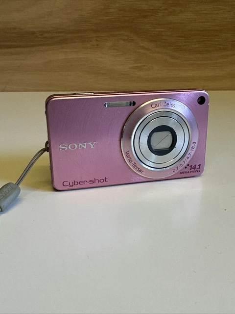 Sony Cybershot DSC-W350 14.1MP Compact Digital Camera Pink *read Description*