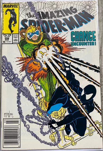 Amazing Spider-Man #298 (1988) Marvel 1st Todd McFarlane on ASM Newsstand VF 8.0