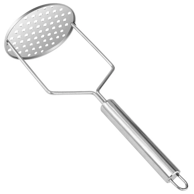 Schiacciapatate 304 Acciaio inox antiaderente a mano Schiacciapatate riso patate Q5Y3