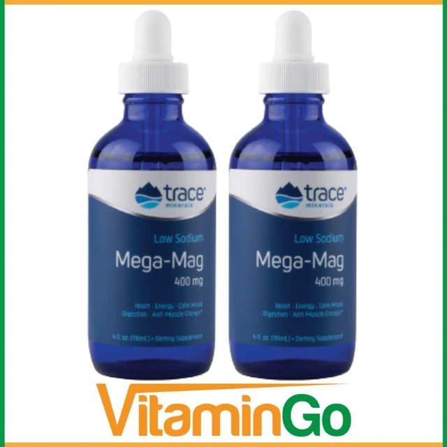 MEGAMAG NATURAL IONIC Magnesium Drops with Trace Minerals, 400 mg