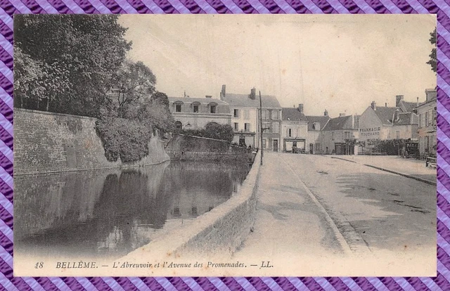 CPA - 61 - Belleme - L' 'Abrevoir And L' 'Avenue Of Promenades