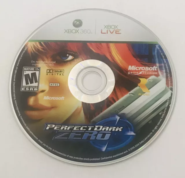 Perfect Dark Zero - Microsoft Xbox 360 - Disc Only