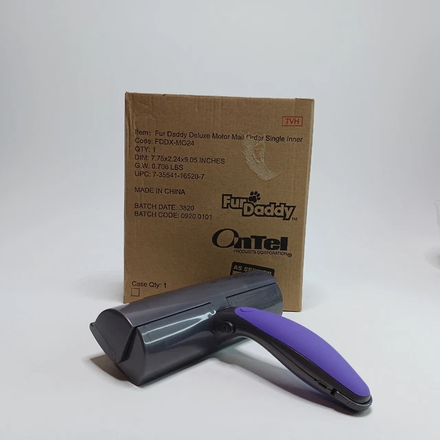 Fur Daddy Sonic Pet Hair Remover As seen on TV Pet Hair Fur Lint Remover Clothes