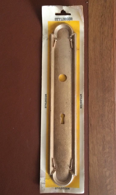 Lot De 12 Plaques à Doigts En Laiton Massif - Style Ancien Rétro Pour Portes - SSINTERNATIONAL