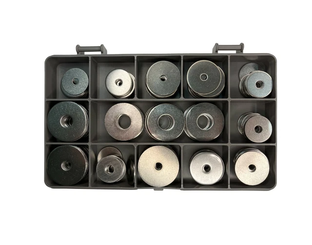 Assorted Stainless Steel Washer Kit Choice Of Flat, Spring, Repair Washer Kits