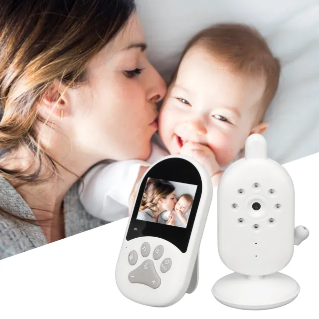 Video Baby Monitor With Camera 2.4inch 2 Way Voice Intercom Infrared Night V 2BD