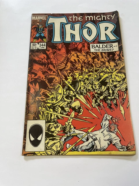 Comic Book💎The Mighty Thor💎1966💎#344🌟Marvel: June 10, 1984🌟