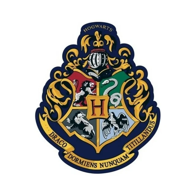 AYMAX - Coussin forme Harry Potter Blason Château de Poudlard 30x33cm