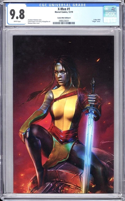 X-Men #1 CGC 9.8 Shannon Maer VIRGIN Variant Cover * Rasputin DX * MARVEL * 2019