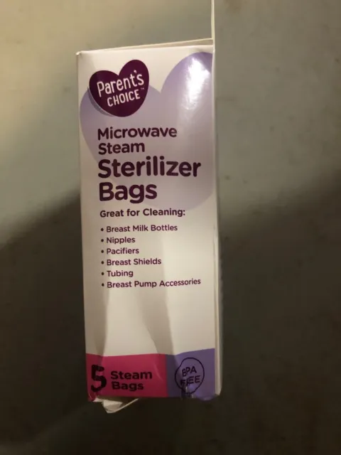 Parents Choice Microwave Steam Sterilizer Bags For Breast Feeding Accessorie 2