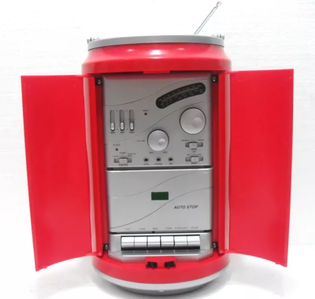 Coca-Cola - LATTINA RADIO e REGISTRATORE CASSETTE