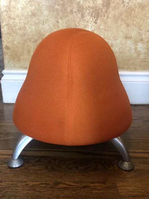 Safco  Runtz Kids Ball Chair, Orange,  Powder Coated Legs