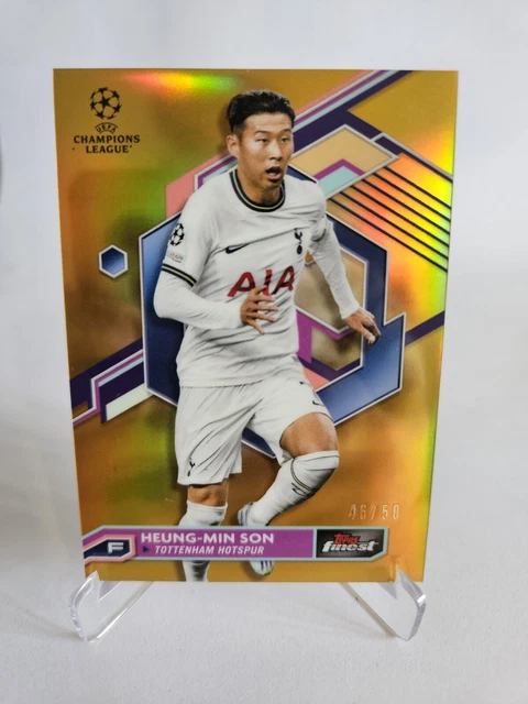 2022-23 RÉFRACTEUR TOPPS Merlin chrome #138 Heung-Min Son Tottenham EUR