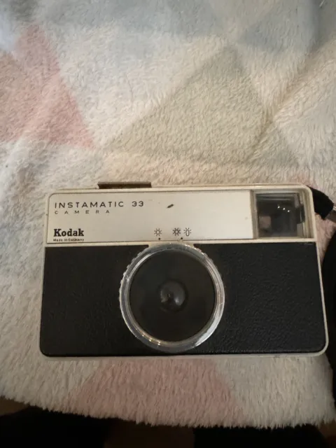 Kodak Instamatic 33 - Vintage 126mm Filmkamera