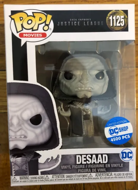 Funko Pop! Justice League Metallic Desaad #1125 (Lot Of 2) *SHIPS OUT NEXT DAY*