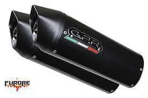 Pot D'échappement GPR Race Furore Nero Pour Peugeot Satelis 125 4V (2006-2007) - Ligne Racing - Neuf