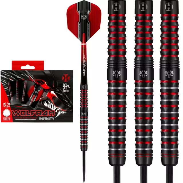 Harrows Wolfram Infinity 97% Tungsten Darts - 24g 25g 26g