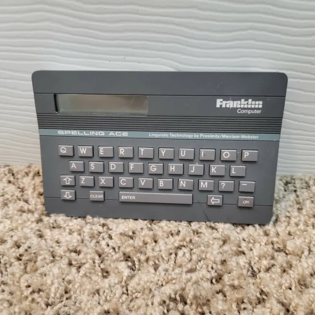 Franklin Computer Spelling Ace SA-98 English Spell Checker