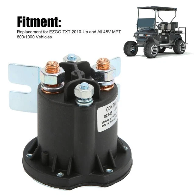 Electric Cart Solenoid Replacement for EZGO TXT 2010-Up - All 48V SDS