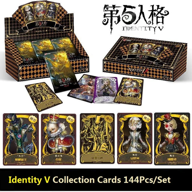 Identity V Collection Cards 144Pcs/Set Official Mystery Mirror Series Anime Card