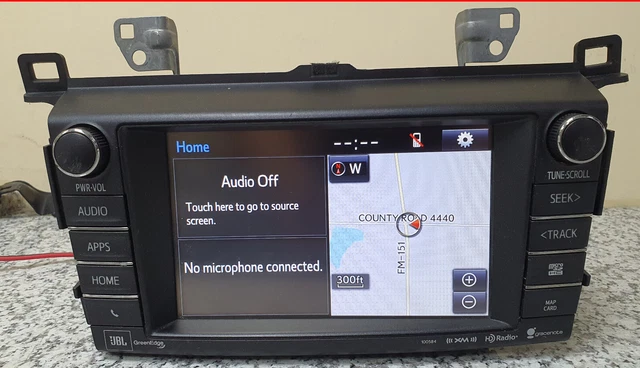 Écran Radio JBL Pour Toyota RAV4 V 2018-2022 - Réf. 86140-42580 - Occasion Fonctionnel