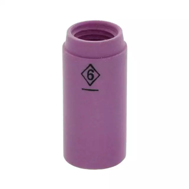 CK 2A6 Alumina Cup 3/8" x 1-5/32" xref: 13N10