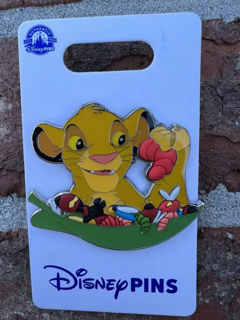 2023 Disney Parks The Lion King Simba Bug Free-D Open Edition Pin