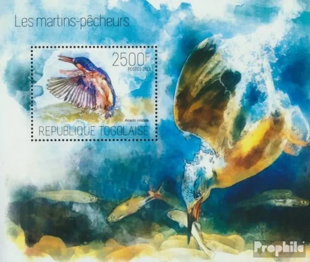 Briefmarken Togo  Mi Block 887 postfrisch Vögel