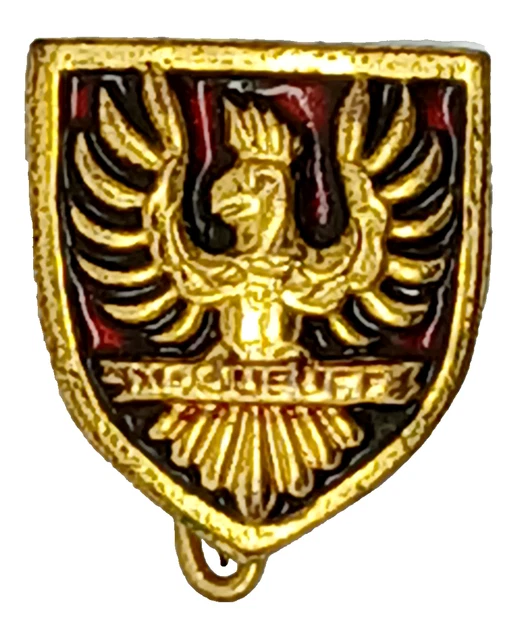 Insigne Marine Nationale Française - Bisson Aviso Dragueur - Augis SB Lyon - Bon état