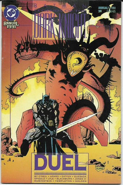 Batman Legends Of The Dark Knight #1 1991 NM Annual DC Comics