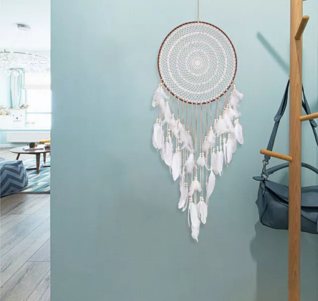 Dreamcatcher Traumfänger Indianer Ø 40cm Groß Schlafzimmer Wohnzimmer Deko NEU