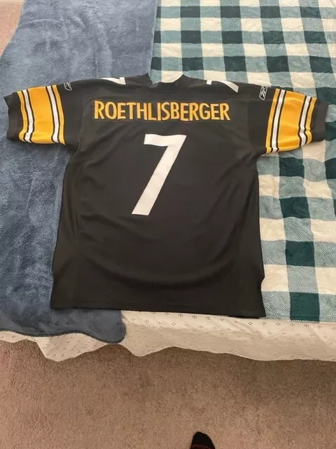 Ben Roethlisberger Pittsburgh Steelers Reebok NFL Players Game Jersey