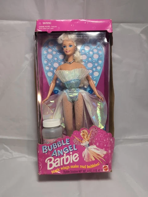 BARBIE - BUBBLE Angel Barbie Bulles Enchantées - Mattel 1994 (ref.12443) EUR 119,00 - FR