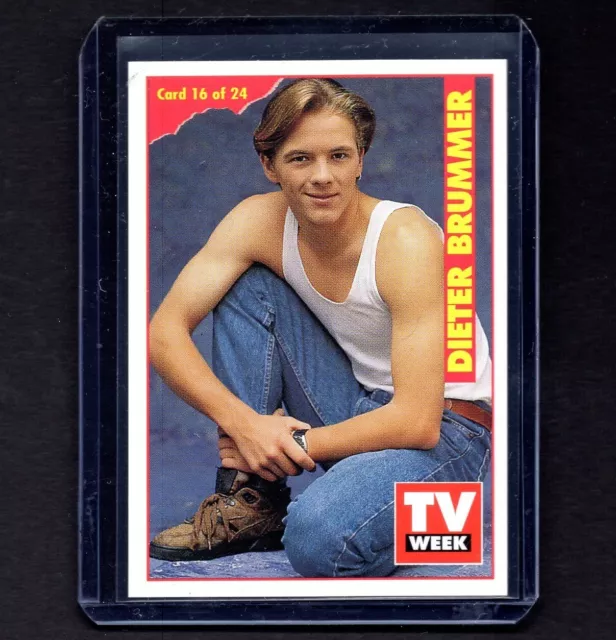 DIETER BRUMMER 1994 TV Week Home & Away Trading Card 16 Mint PSA