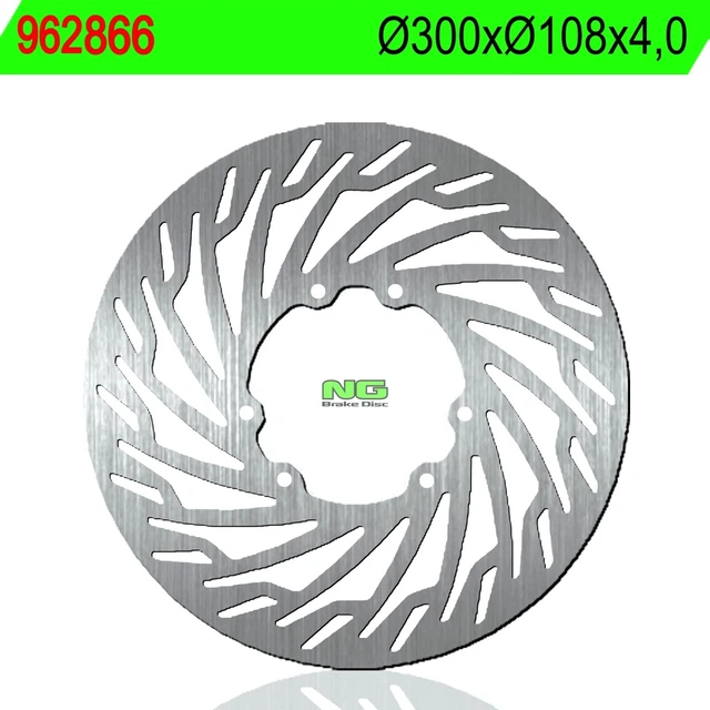 Disco Freno Anteriore NG Per Aprilia SX 125 2008-2009 - Omologato KBA, Diametro 300mm - Foto 11