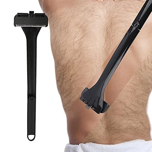 Kefanrry Rasoir de dos，Épilation du dos et Rasoir pour le corps，Épilateur Dor...