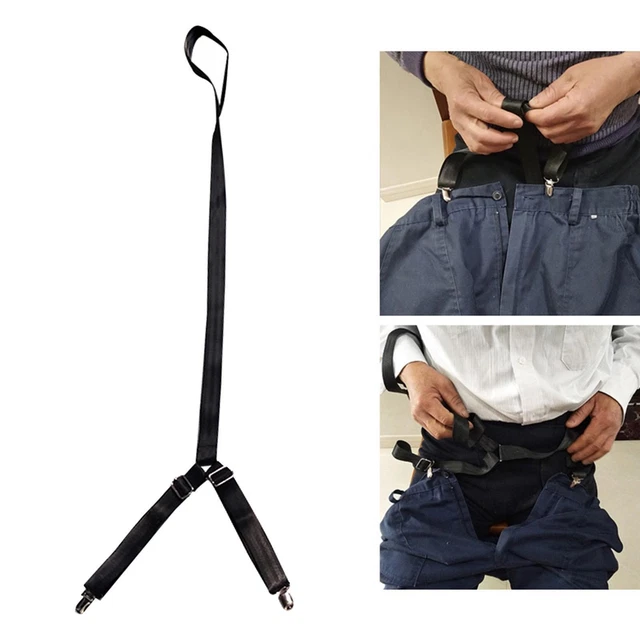 Clip-and-Pull Asistente de vestir con pantalones de cinturón Asistente para personas mayores