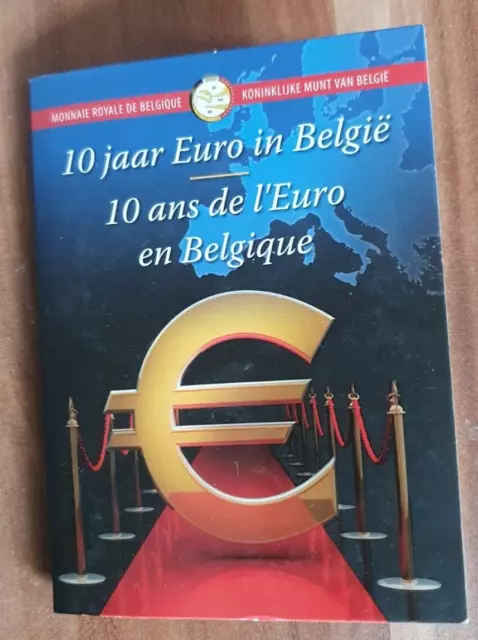 Coincard mit 2 Euro Gedenkmünze Belgien 2012 BU Bargeld  / im Blister