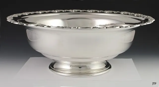 Huge Solid Sterling Silver Mueck-Cary Co Serving Bowl