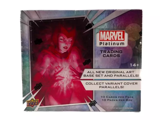 2023 Upper Deck Marvel Platinum SEALED HOBBY BOX (2024)