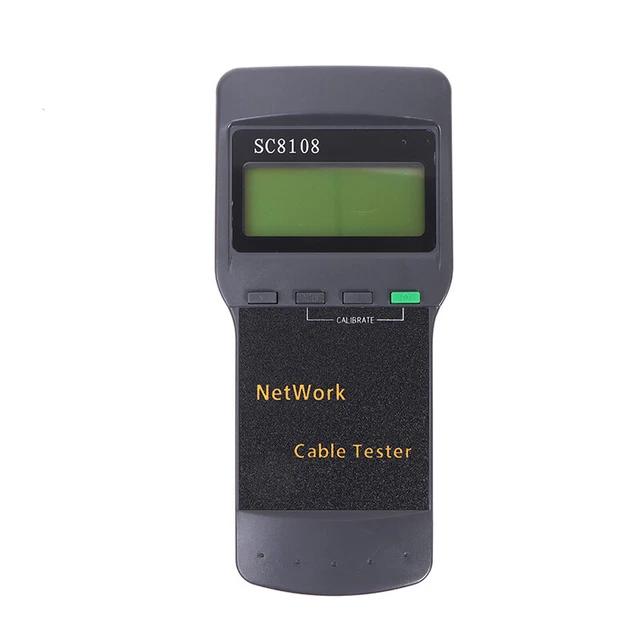 Network Multimeter SC8108 NETWORK TESTER Meter RJ45 Cat5e Cat6 UTP Unshield LAN Cable ...