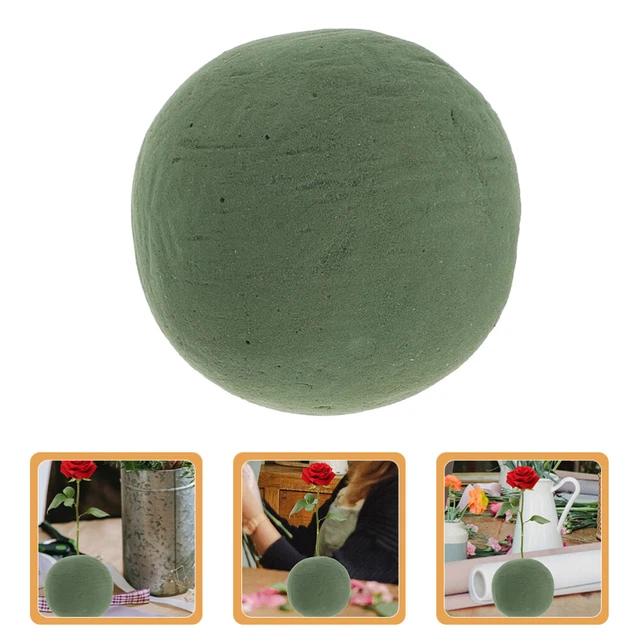 Plant Floral Arrangement Foam Ball Spherical Floral Foam Flower Arrangement